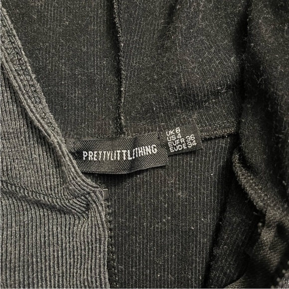 PLT Shape Ribbed Loungewear Set Gray 4 - Picture 13 of 16